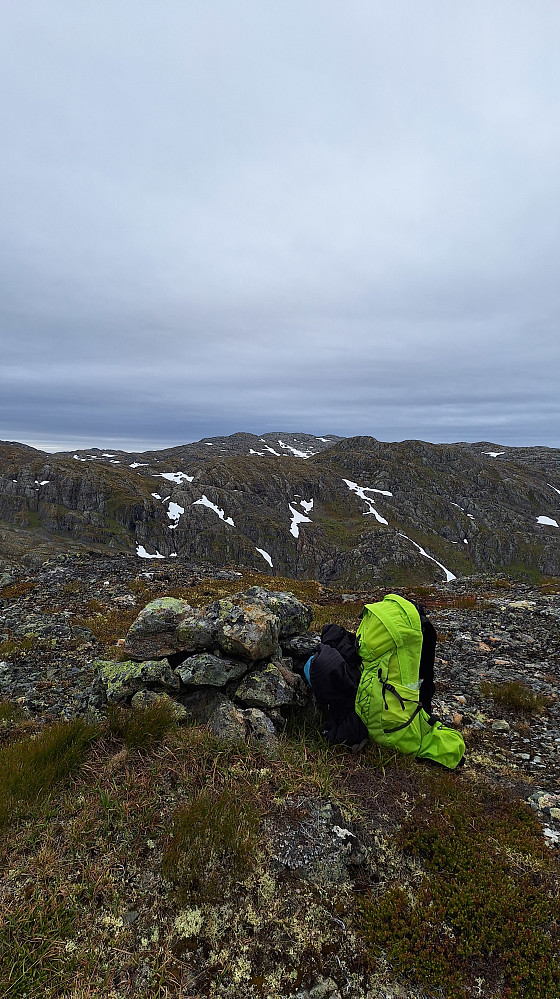 Hikefjella mot Ilfjellet. 