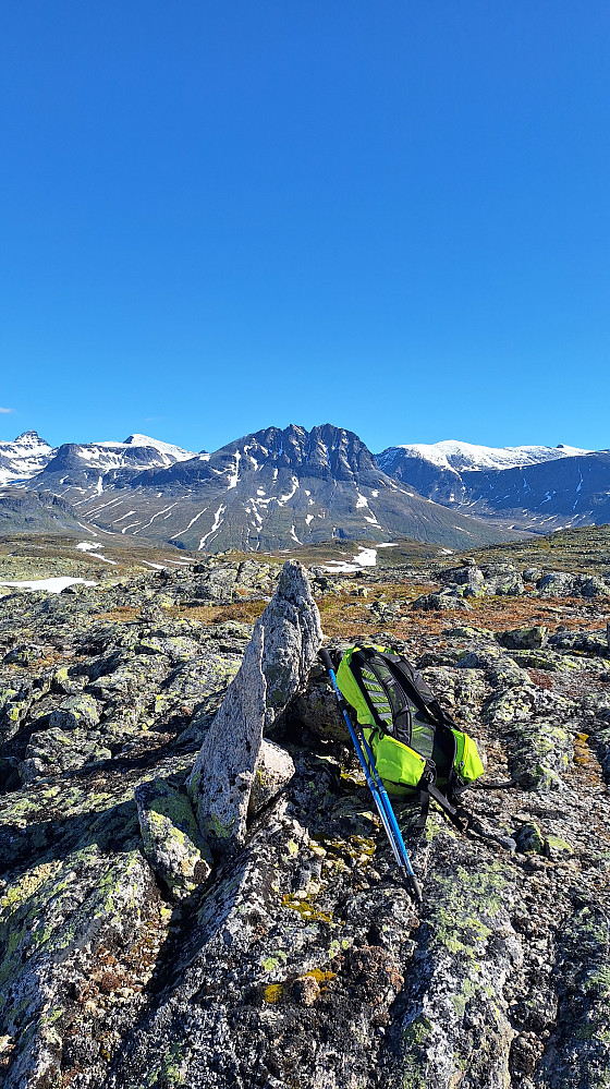 Skjeldrane mot Torfinnstindane.
