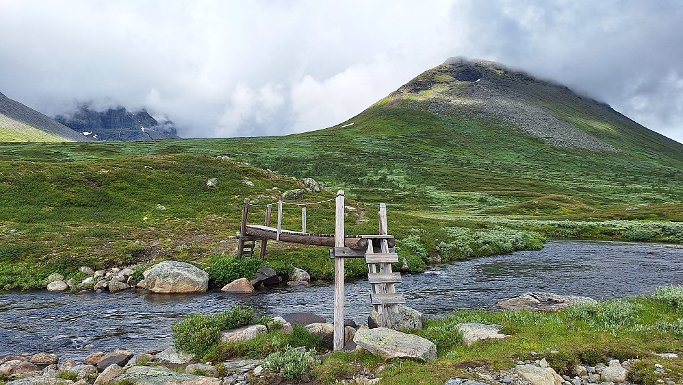 Over Smådøla mot Klanten. 