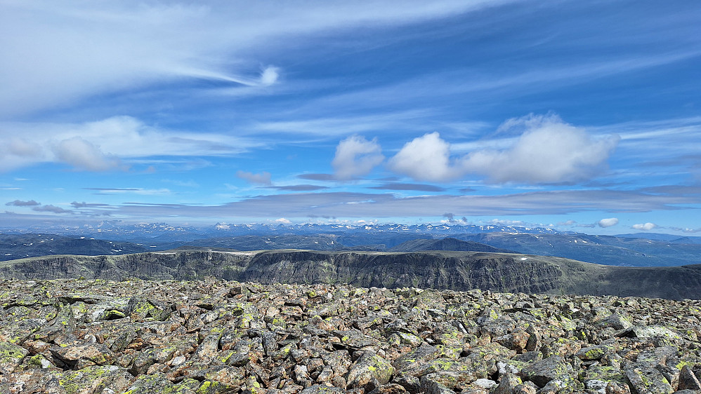 Rankonøse med Jotunheimen bak. 