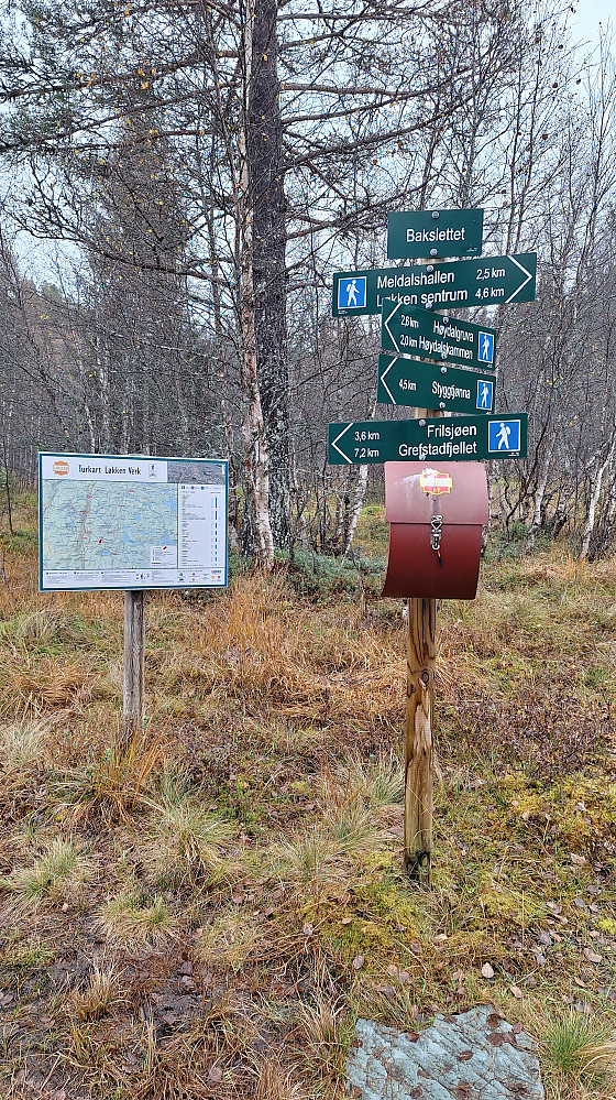 Vanskelig å gå seg bort her.