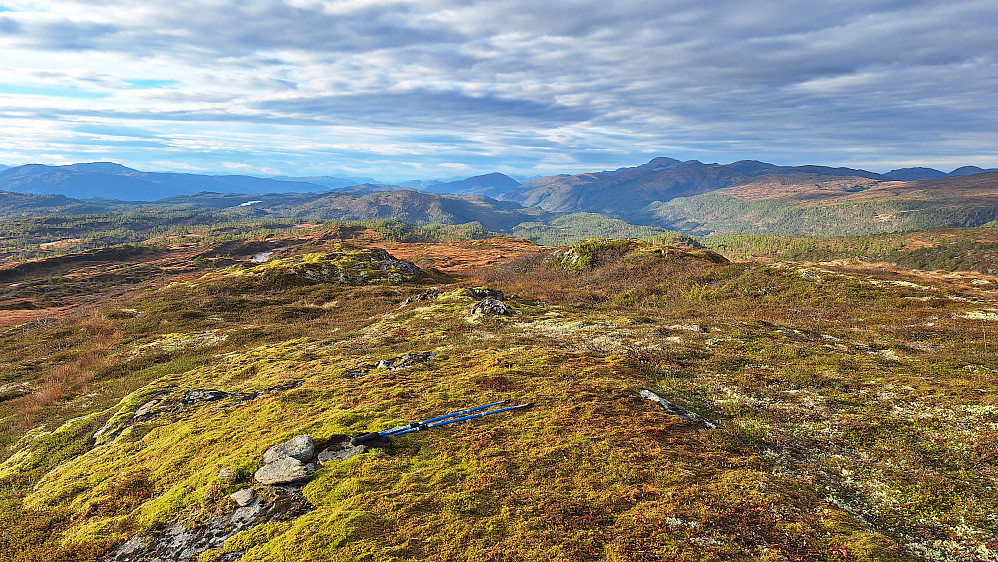 Fagerfjellets vestlige toppunkt. 