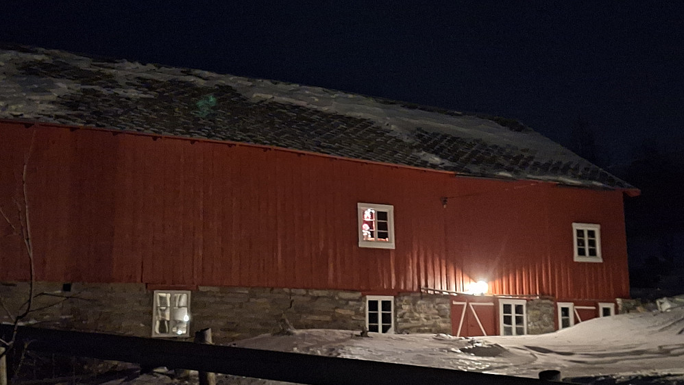 Nissen er på låven :-)