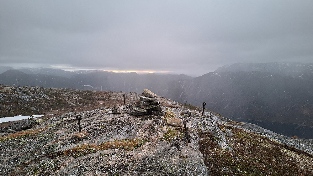 Trig. punkt Kjeholkammen. 