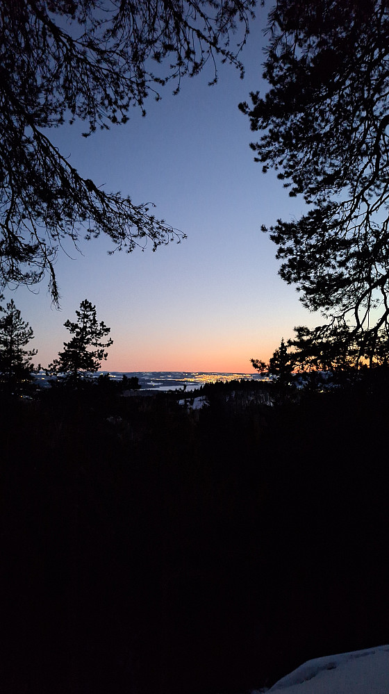 Gjøvik fra Sidseltoppen.