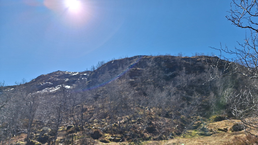 Bratta opp til Otresmettfjellet.
