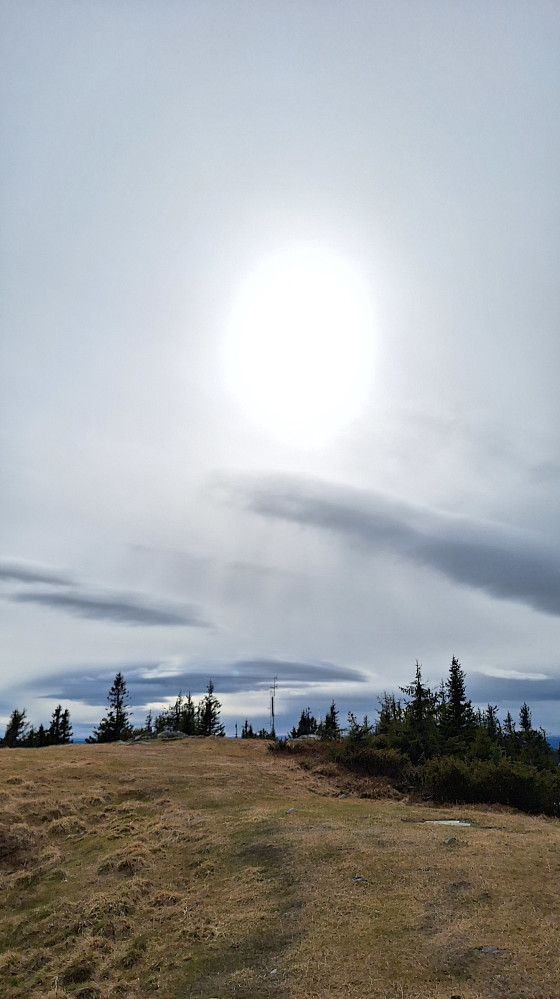 Fascinerende skydekke i dag.