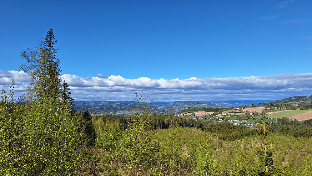 Ikke noe snø å se lenger. 