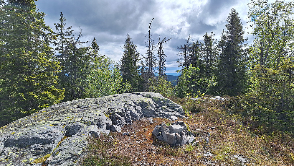 Høyeste punkt Paradiskollen.