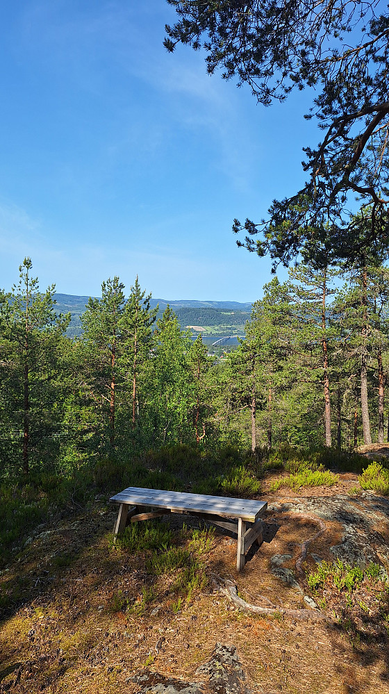 Høgberget utsiktspunkt. 