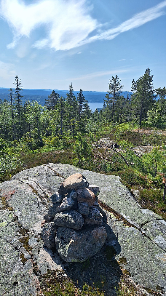 Skarrudkollen trig. punkt. 