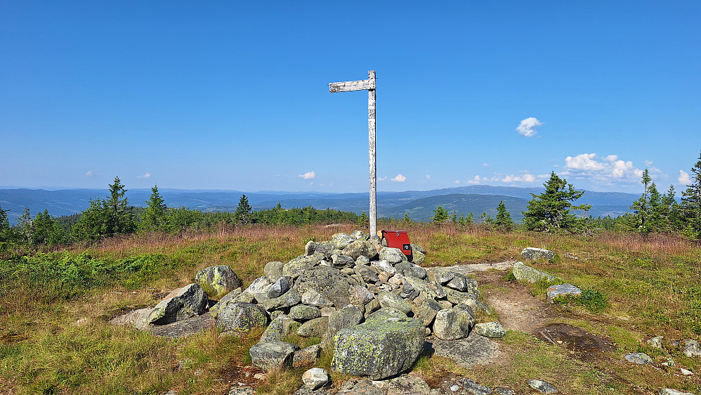 Krokvassfjellet. 