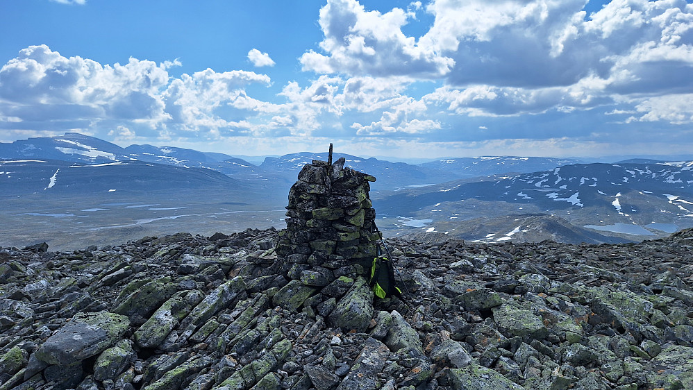 Sørover mot Lesjøen.