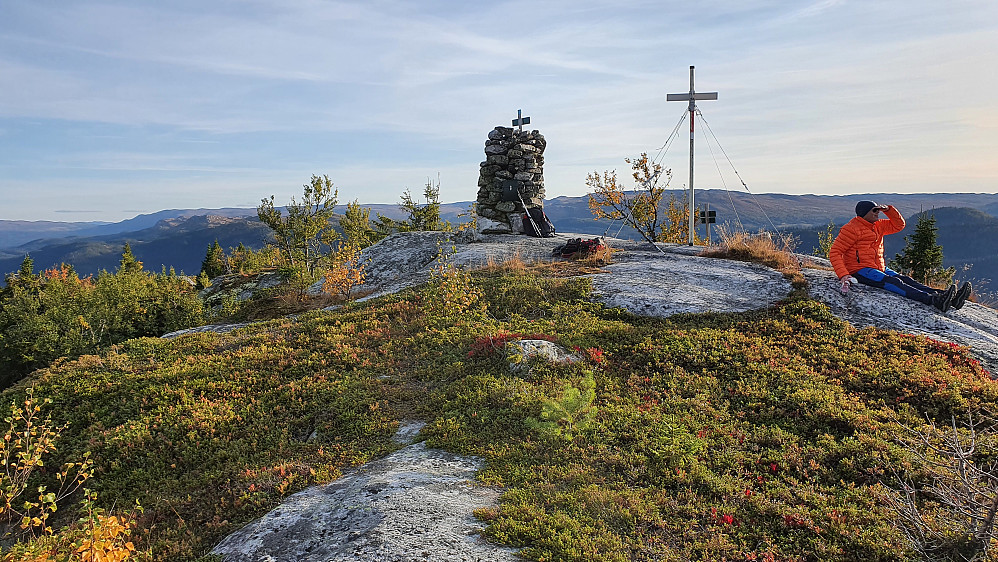 På toppen av Beia (1081).