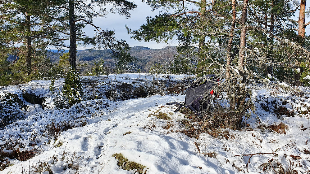 På toppen av Storås (157).