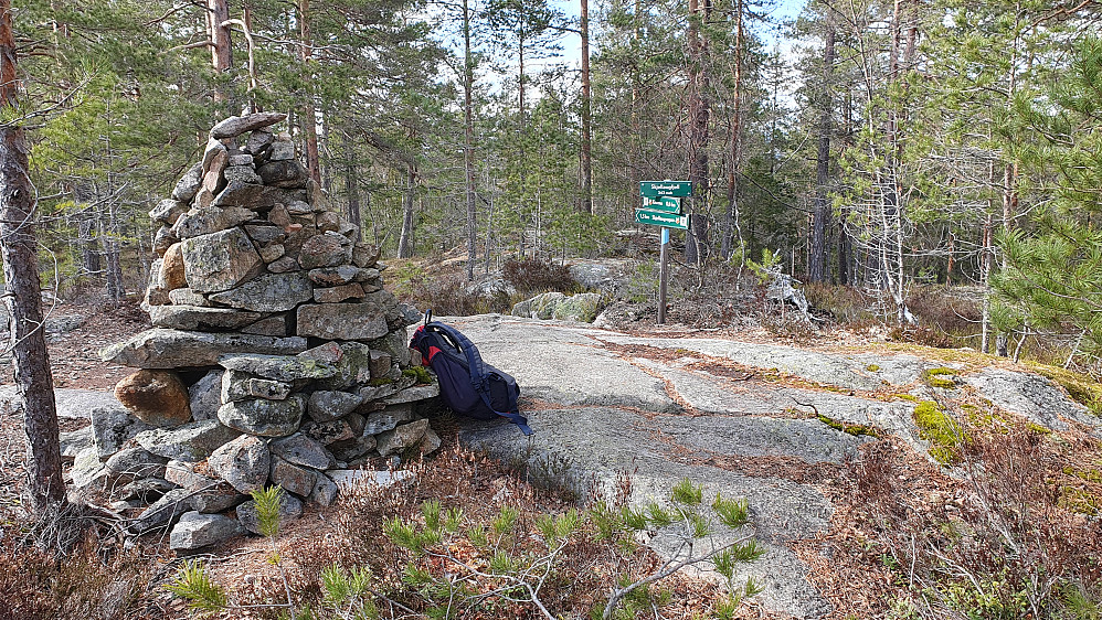 På toppen av Skjellafjellet (342).