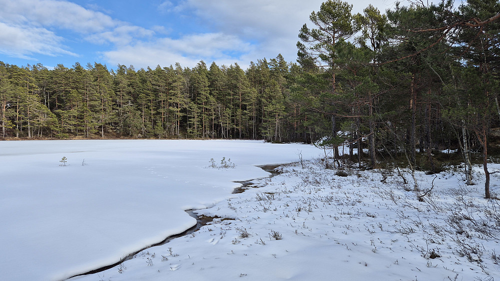 Det islagte Ormvann.
