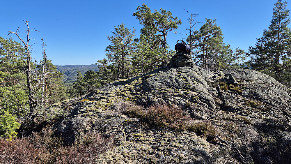 Fint toppunkt på Krokvassheiane (277).