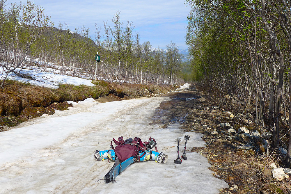 Endelig på snø