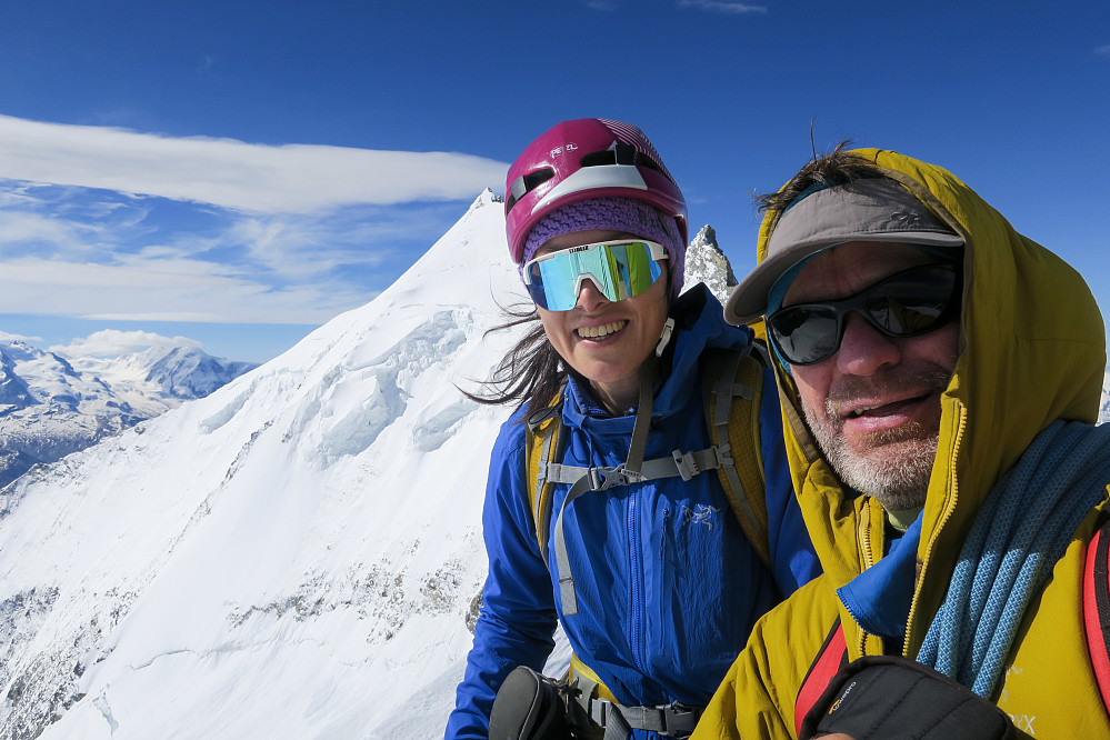Summit selfie (photo: Graham Frost)