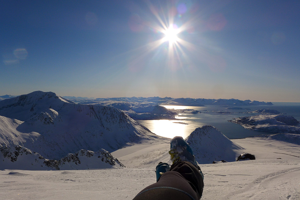 Lang pause på toppen
