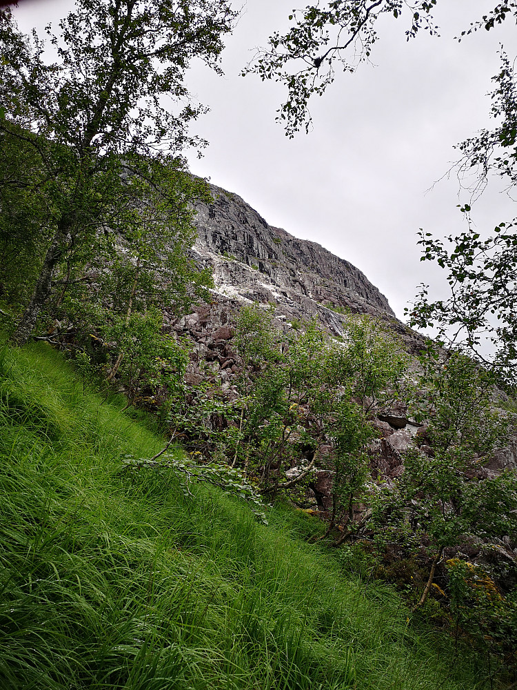 Nærmer oss fjellet