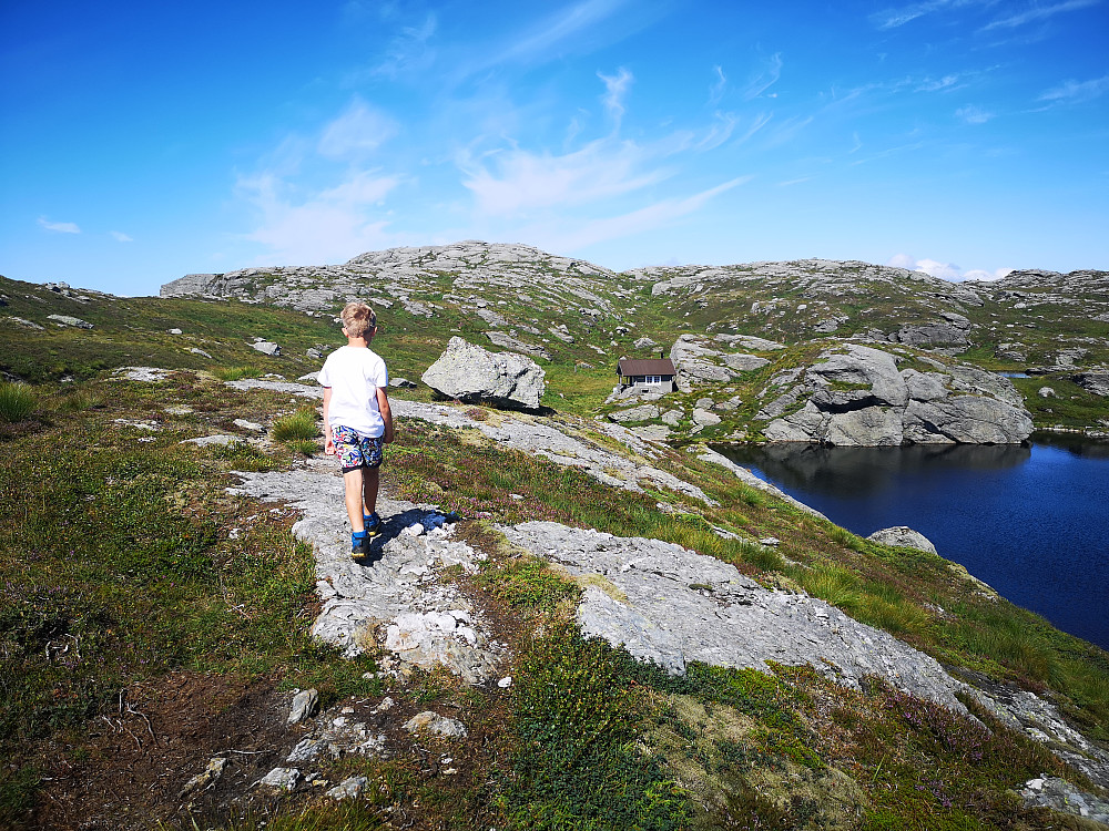 På vei mot Gråhorga 