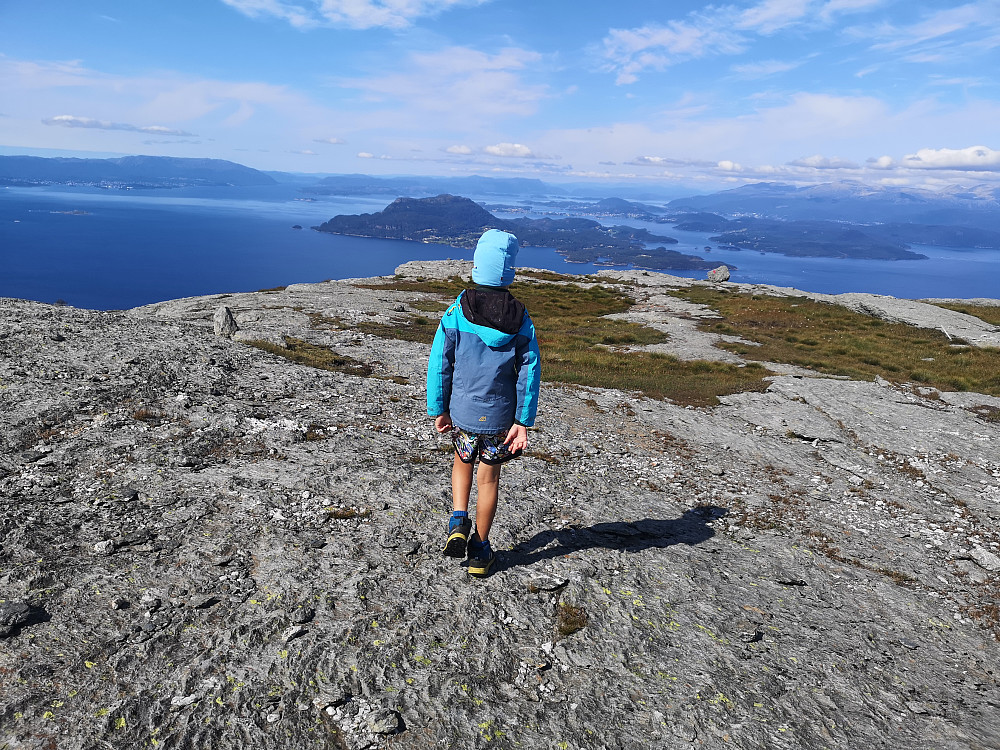 Retur ned fra toppen