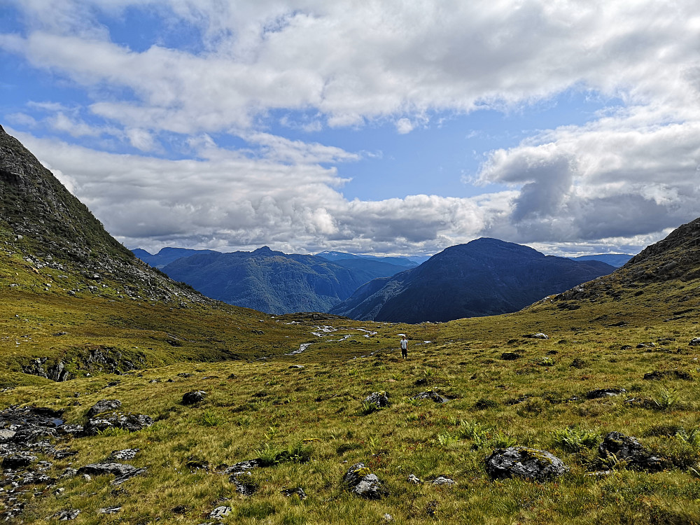 Vi er kommet opp i vakre Tuvedalen