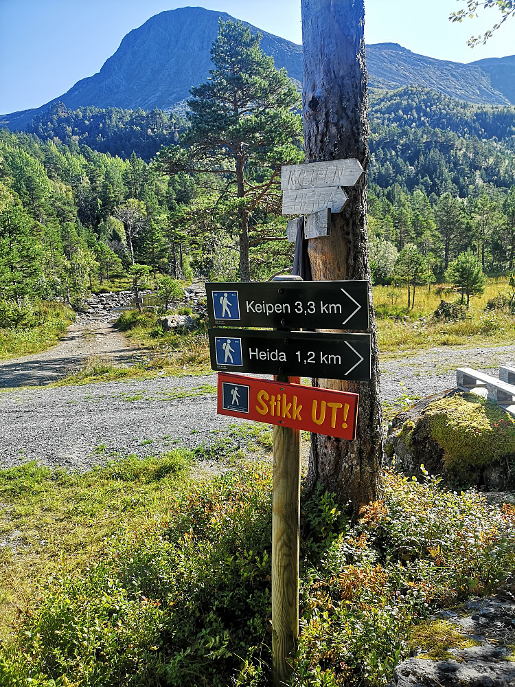 Start fra Lisjedalsvatnet