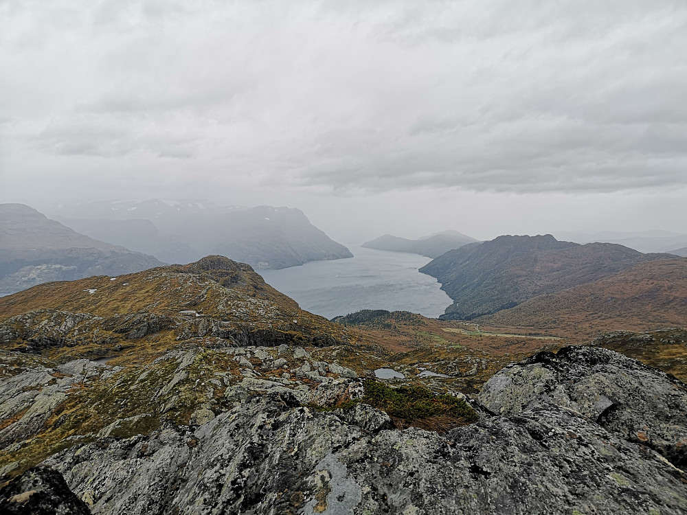 Svartegga - her var det vanskelig å holde seg på beina :-) 