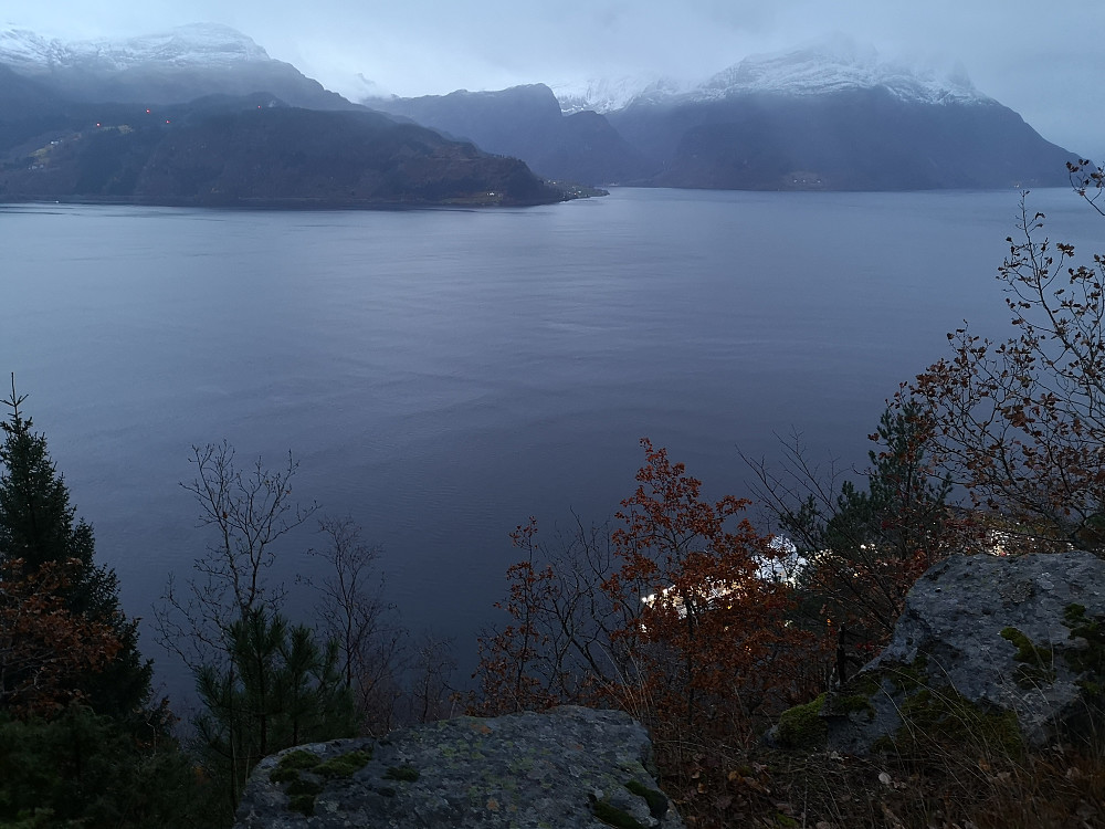 Utsiktspunkt fra Kleiva på Lotsberg