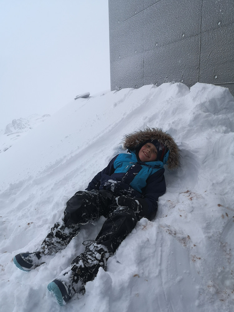 Kjekt med snø 
