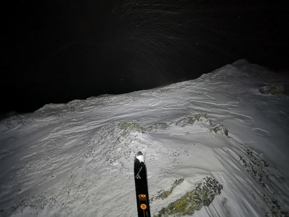 Fra utkikkspunktet på ca 800 moh 
