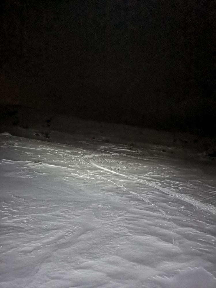 Nydelig føre ned i Lotsbergdalen!! 