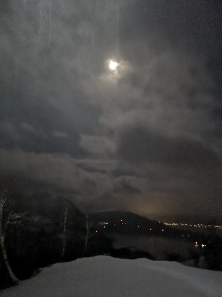 Litt kunst i snøen 