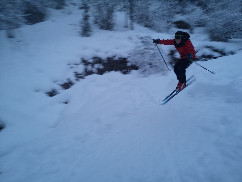 Denne gutten overgikk oss begge voksne!!!
