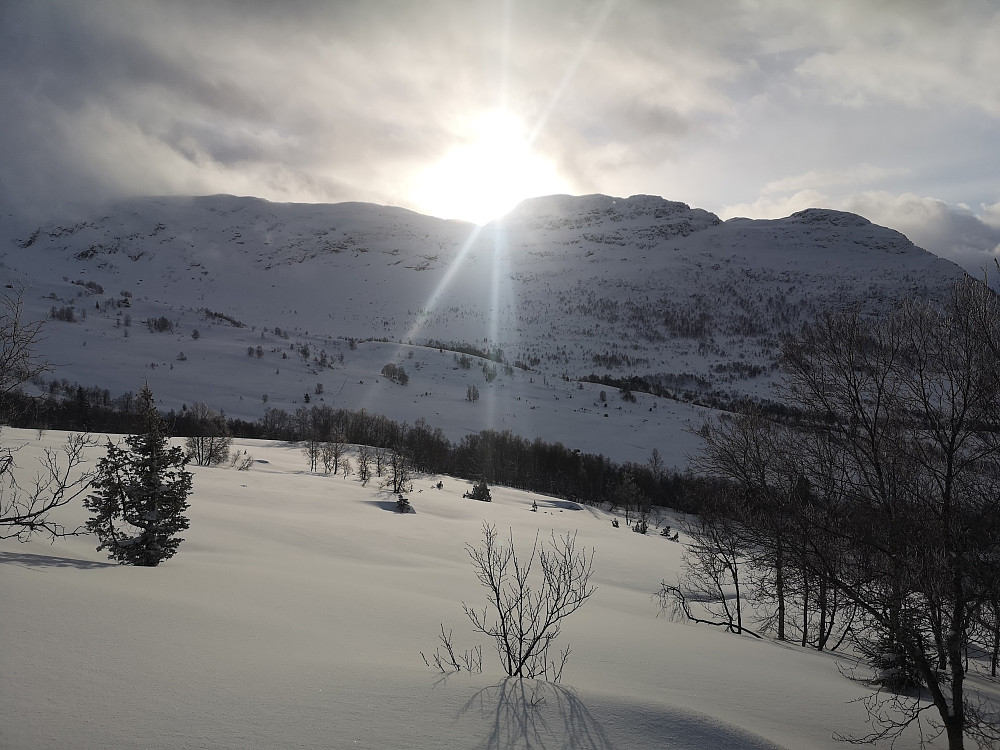 Sola over Lotsbergnibba