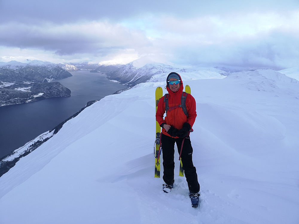 Utsikt over Hornindalsvatnet