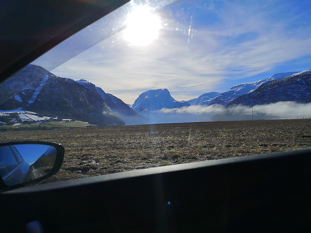 Litt for fint bilkjøringsvær…..!