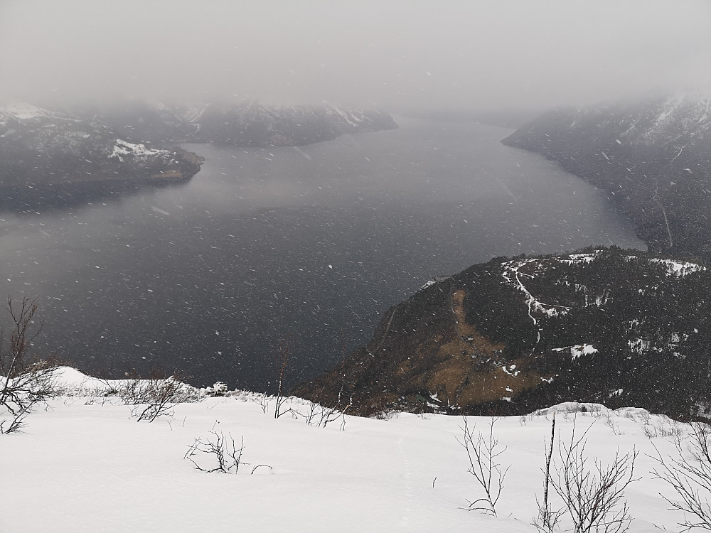 snø i lufta, jippi!