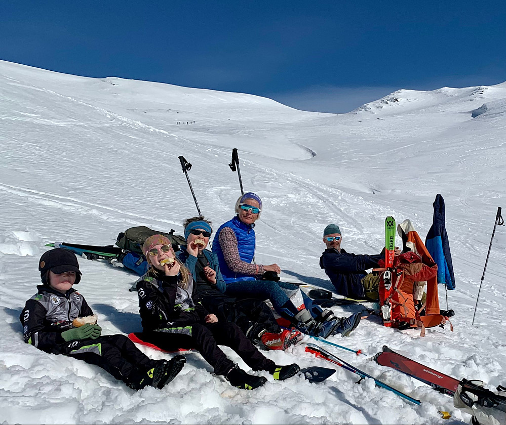 En matpause i flotte omgivelser