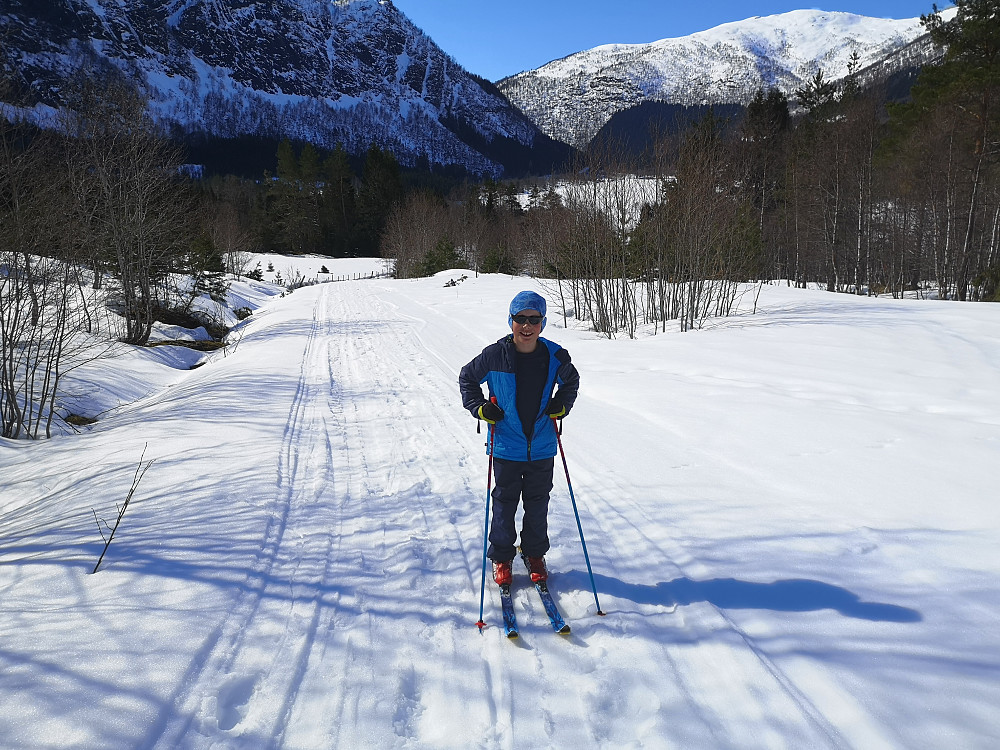 På vei opp Breidalen