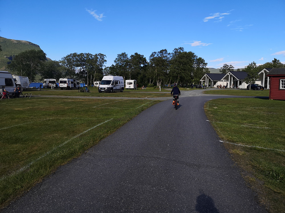 Vinjar i farta på Bøflaten camping