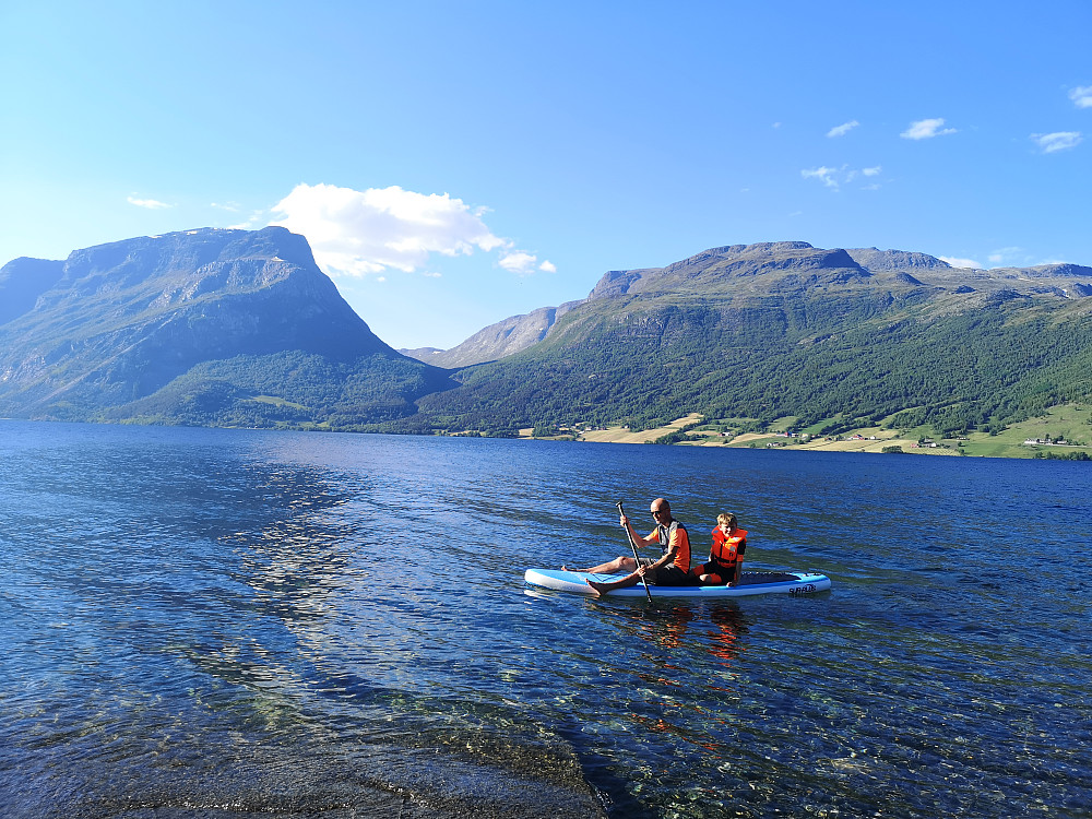 Avsluttet med leik og moro på Bøflaten camping