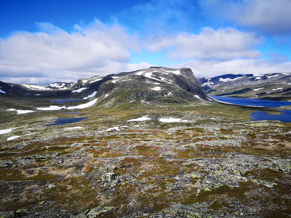 Fra Søtelifjellet mot Vesle Jukleeggi
