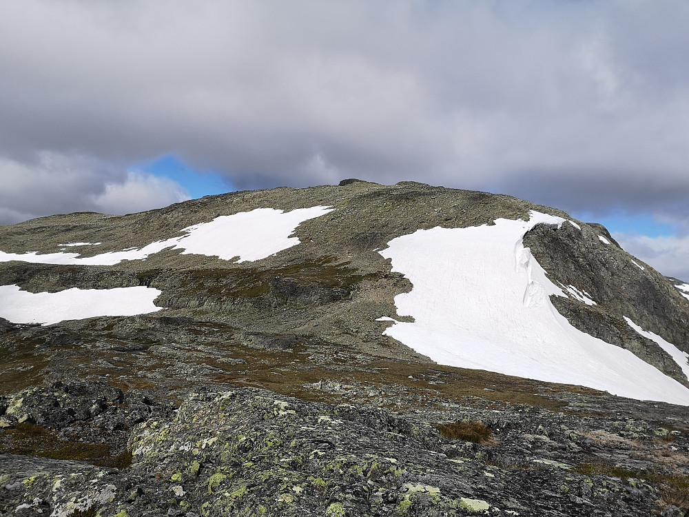 ryggen mot Vesle Jukleeggi
