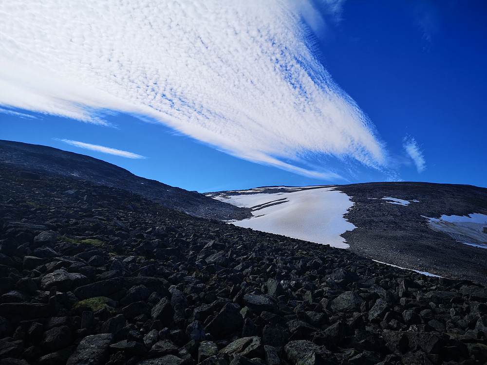  Møter snøen og breen ved 1700 moh 