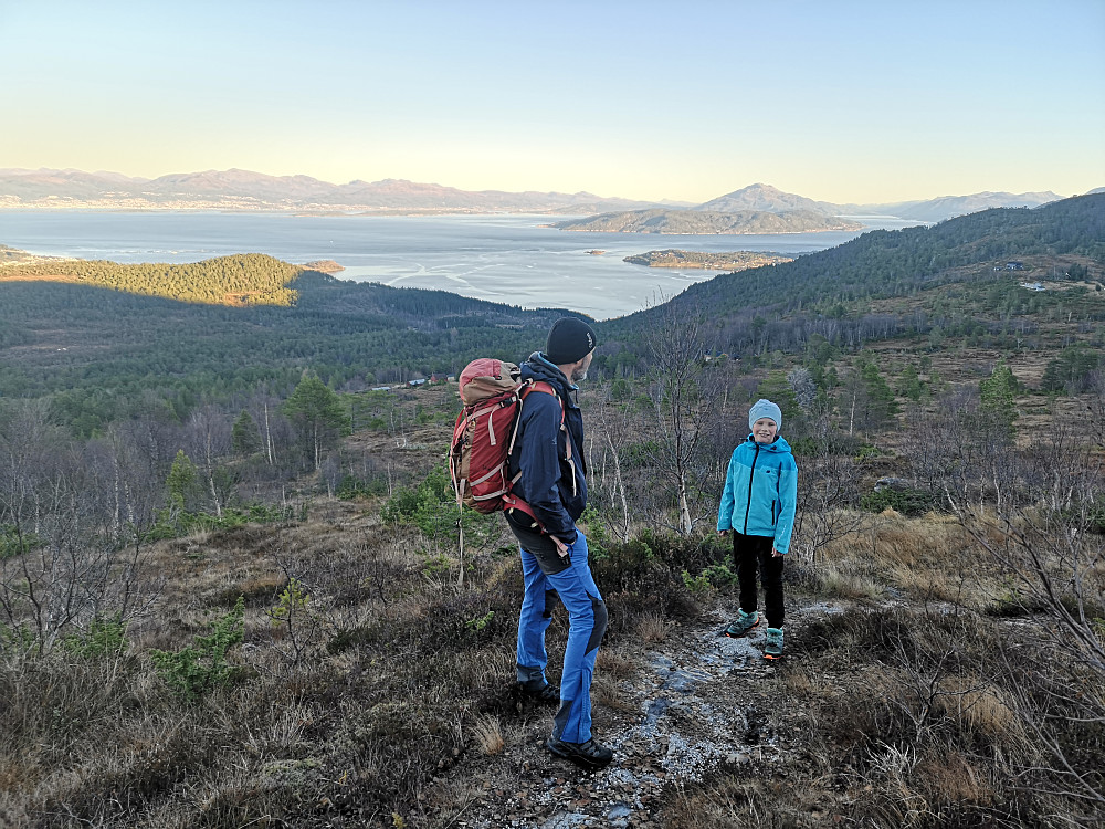 I lag med Vinjar og Ove i starten av turen
