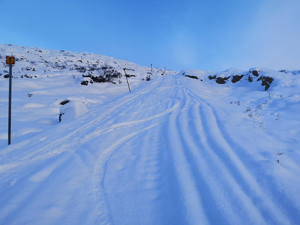 Flott snø iallfall i trasseen